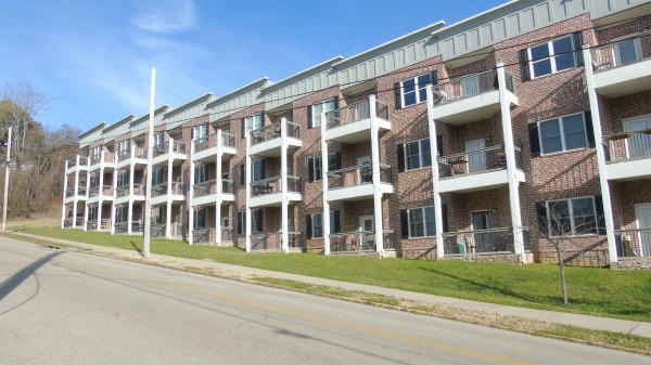 Front of building