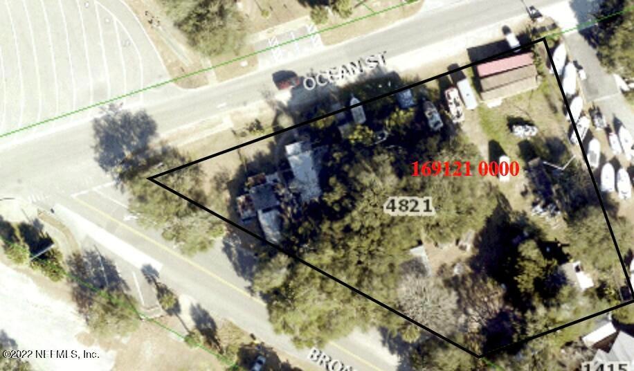 Aerial view of Lot