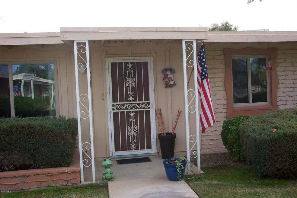 The Front Entrance To The Home
