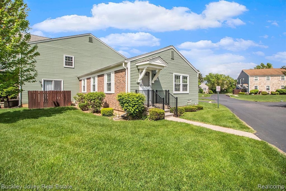 Rare Entry Level Ranch End Unit Condo