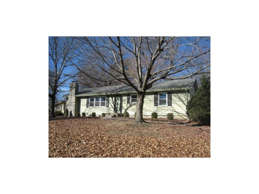 FRONT VIEW - SITS ON LARGE CORNER LOT