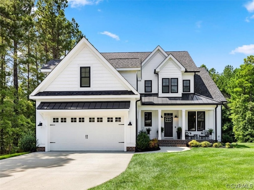 You won’t want to miss this gorgeous custom home in the sought after Harpers Mill community! Design details including 10’ ceilings on the 1st floor, 9’ on the 2nd, coffered and tray ceilings, wainscotting, crown molding, recessed lighting throughout, and so much more give the home an elegant feel.