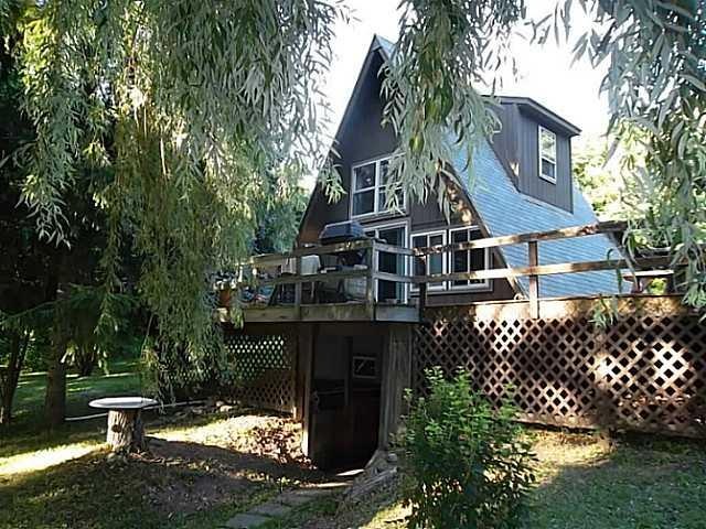 Exterior Front. This A-Frame home, located at 3895