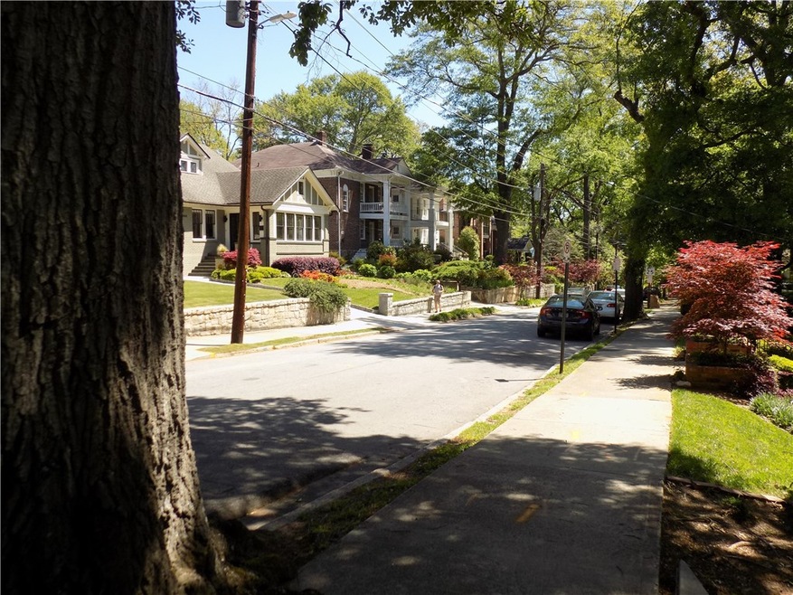 View from front entrance sidewalk, 8th Street NE.