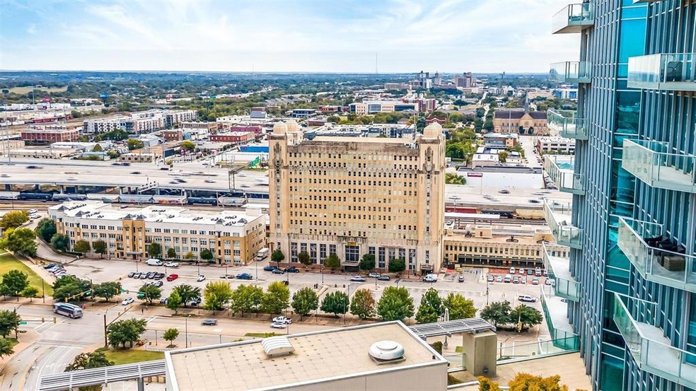 Aerial from the Omni to the T&P buildings.