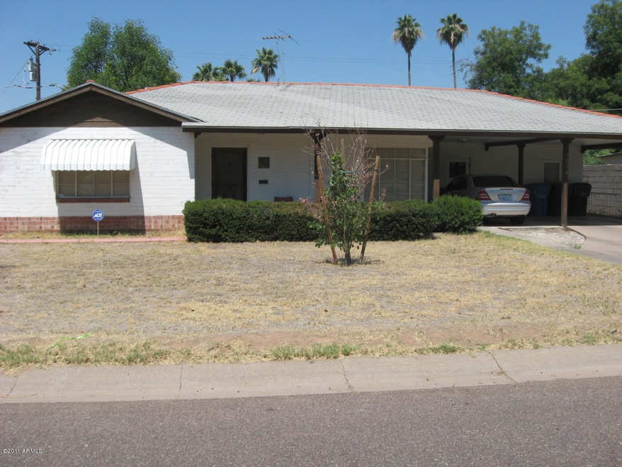 Front of home