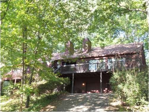 Exterior Front. Beautiful wooded lot