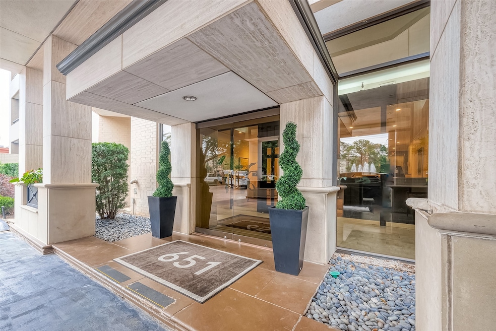 Beautiful welcoming entrance to 651 Bering Drive.