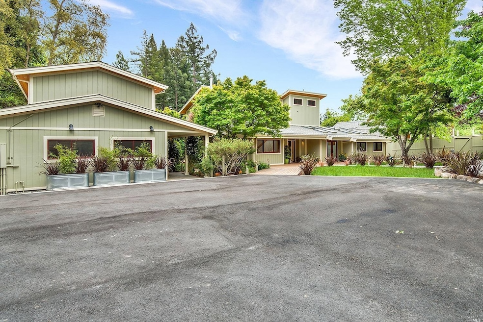 Main Home on right. Guest house on left.