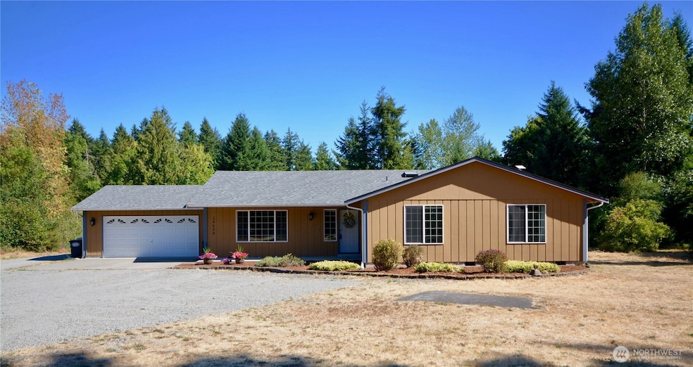 Country living with city conventience. This spacious 2112 sq ft rambler sits on a shy 7 acre parcel. It is only a few minutes from the city but offers so much potential to lead a different lifestyle. Bonus: seller is contributing to a Buyer's closing costs and there is rental potential here too. Versatility and options abound.