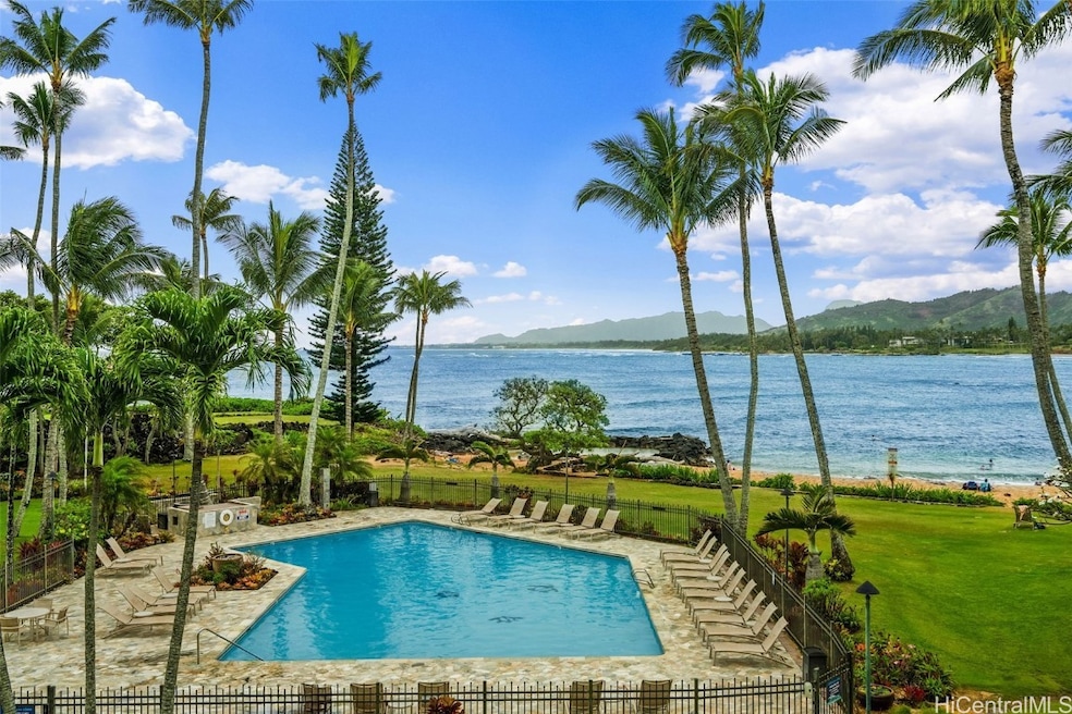 View from lanai and unit