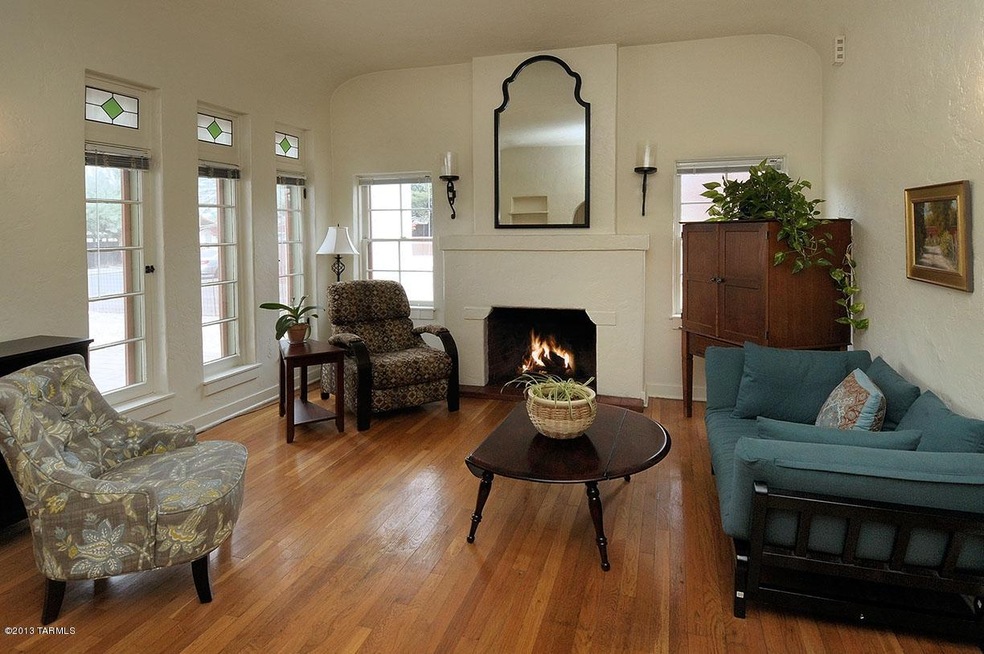Living Room with Beautiful Windows