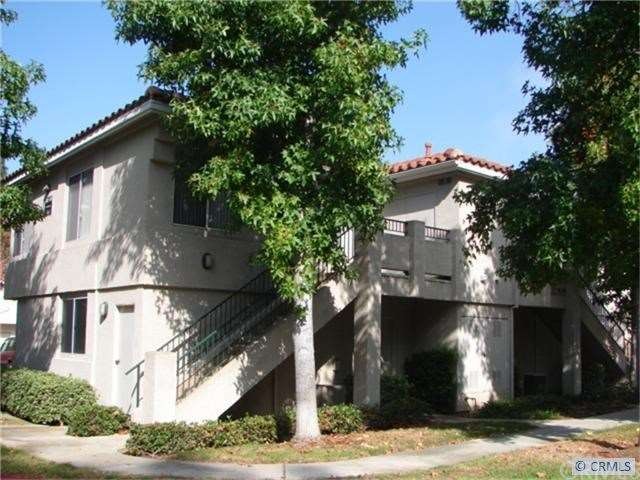 Prime end unit nestled in the trees