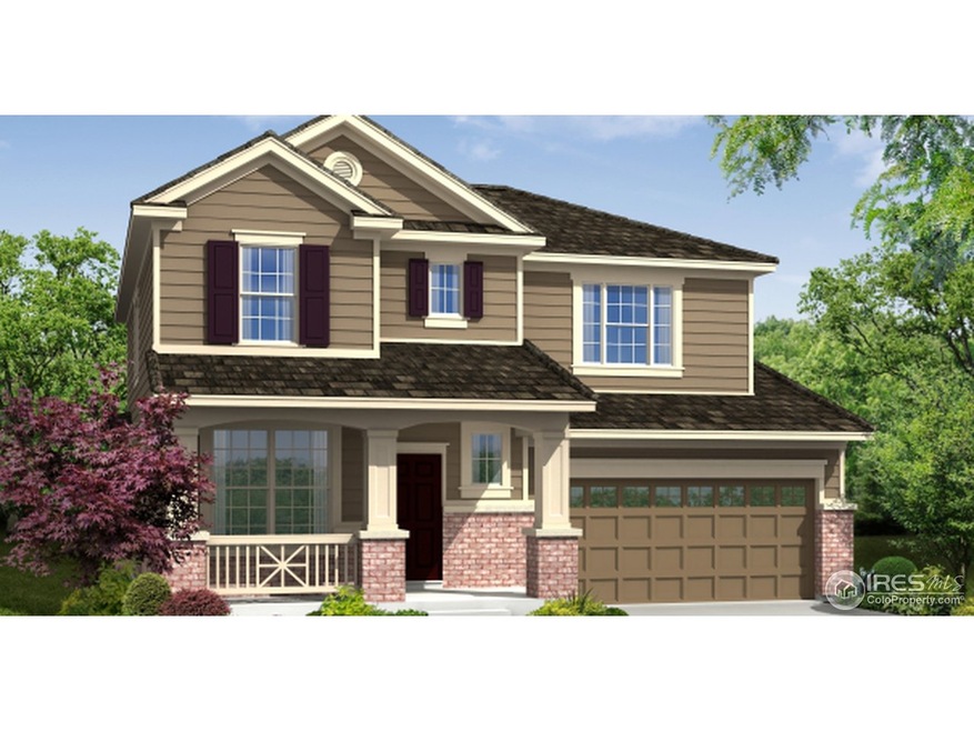 Artist rendering of the same floor plan. Options a