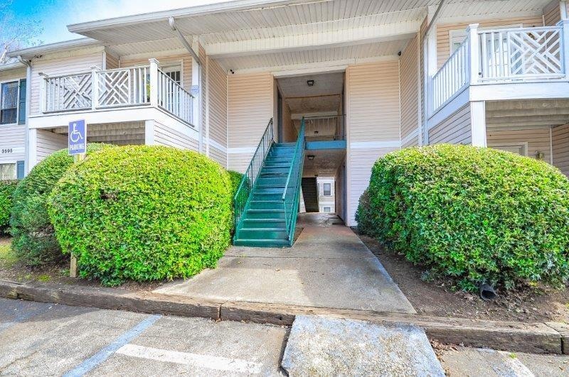 View of exterior entry