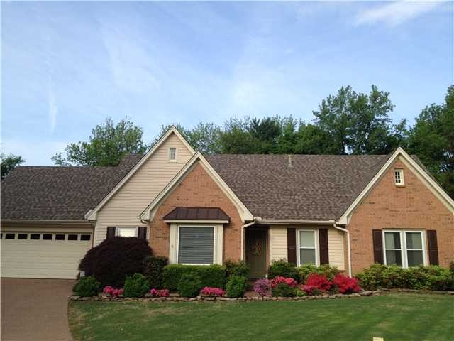Home is in a cove!  Cove lots are awesome!!