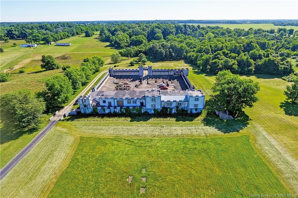 castle is spread out over one acre