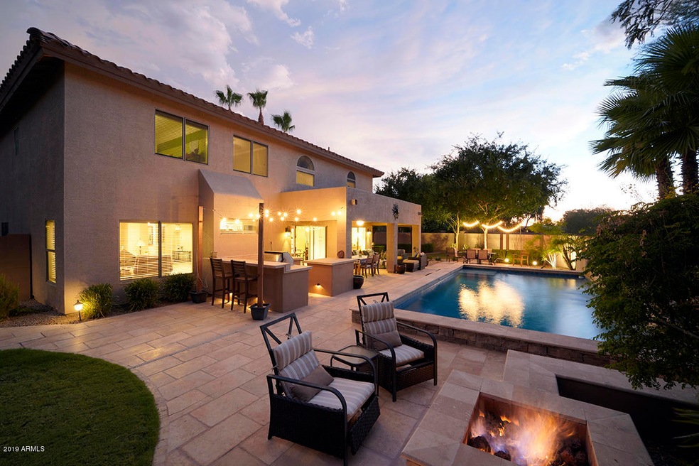 Backyard view 1