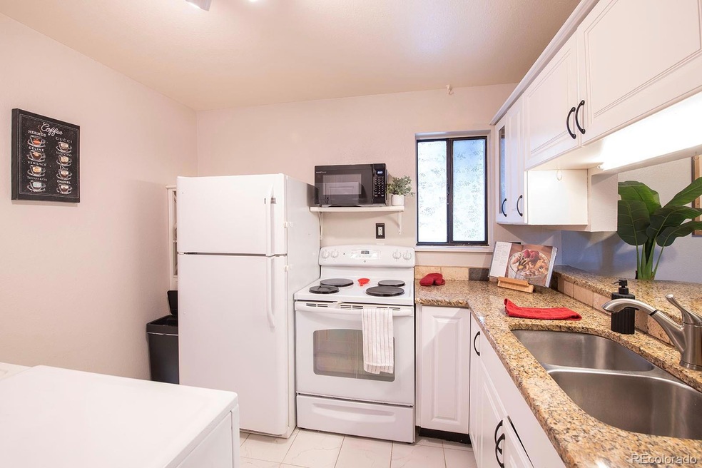 Open kitchen with pantry