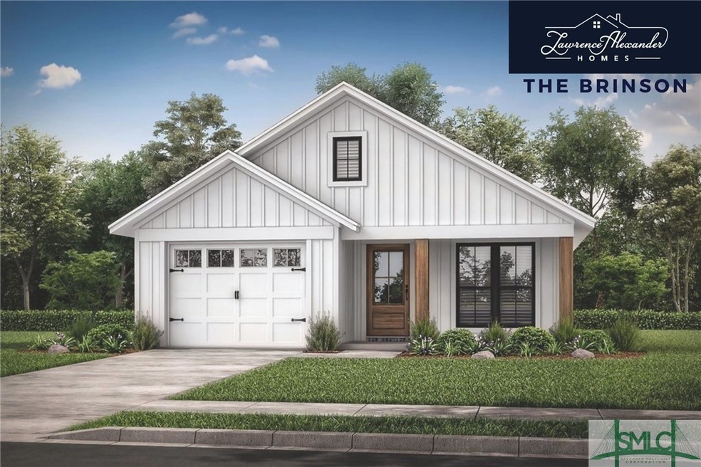 The Brinson Specific Front Elevation NOT Pictured