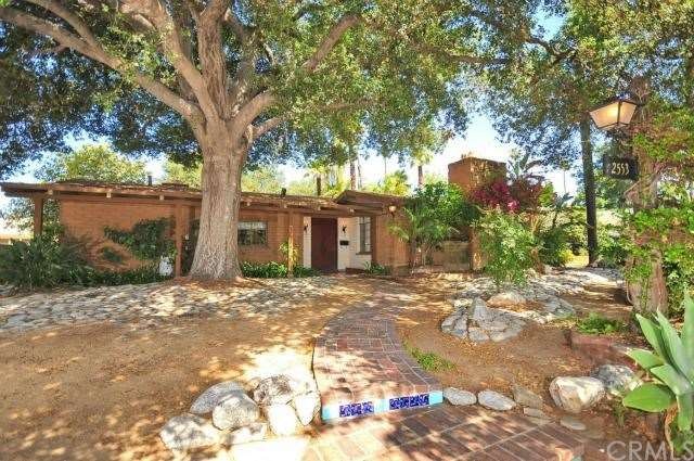 Custom built adobe with majestic oak