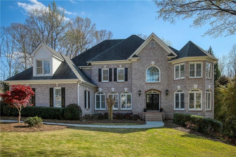 Lovely updated brick beauty on cut-de-sac lot.
