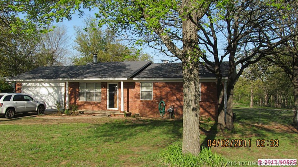 Partial Brick Home on Beautiful one acre lot, fenc