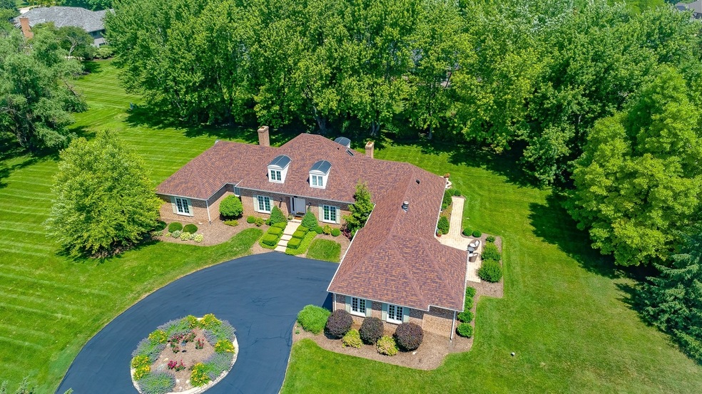 Drove view of this  Beautiful home perfectly situa