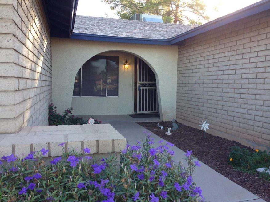 front flowers