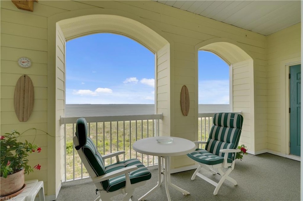Beautiful balcony with amazing views of theChesape