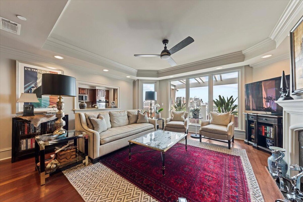 Living Room View from Foyer
