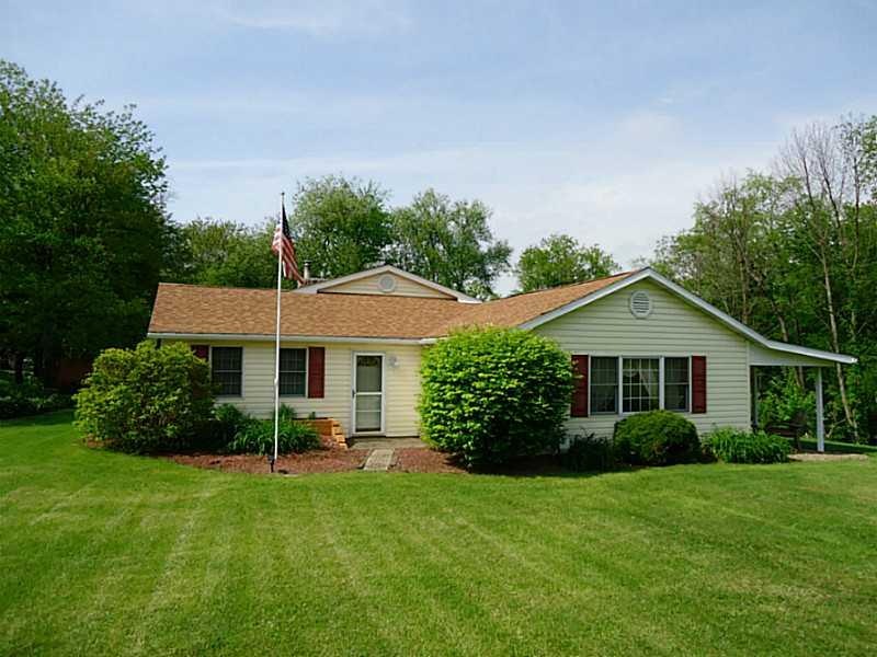 Exterior Front. Very well maintained home on almos