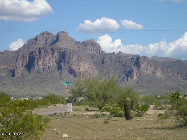 Looking East at Superstition Mt