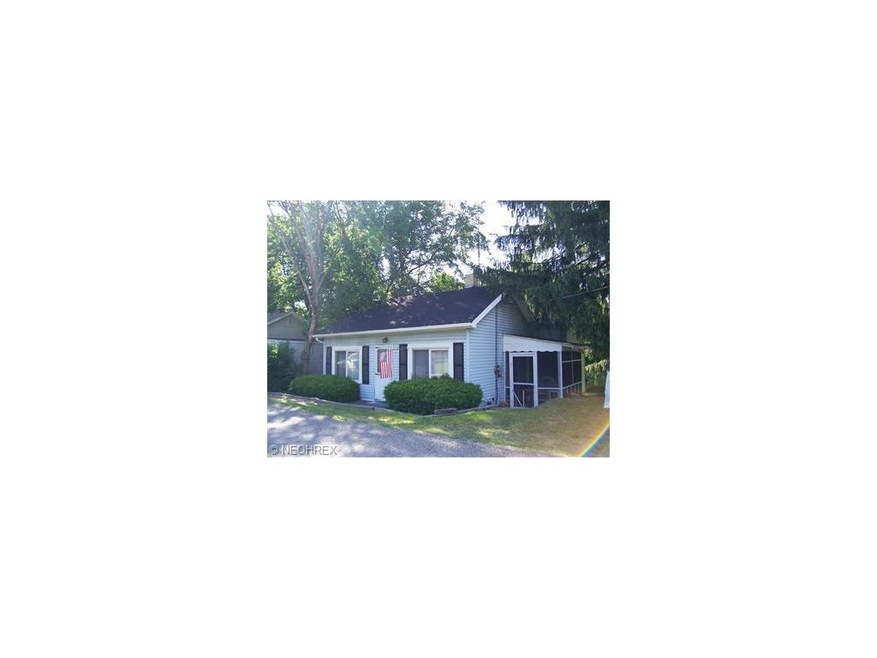 Cute & cozy starter home. Vinyl sided and off street parking to right of home