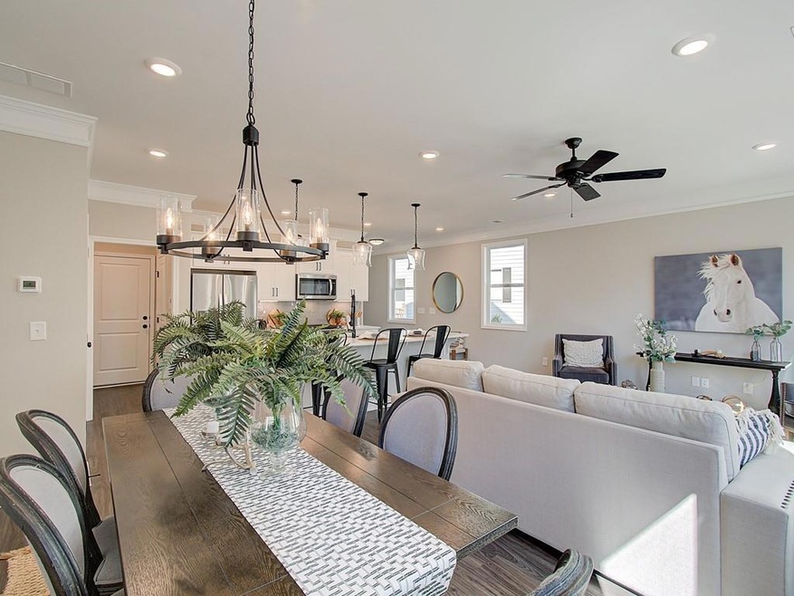 These pictures are of the model home. Same floor p
