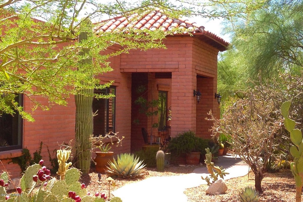 Mission Style Entry Porch