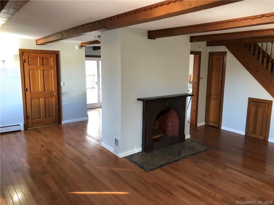 Living room and dinning room. Main floor