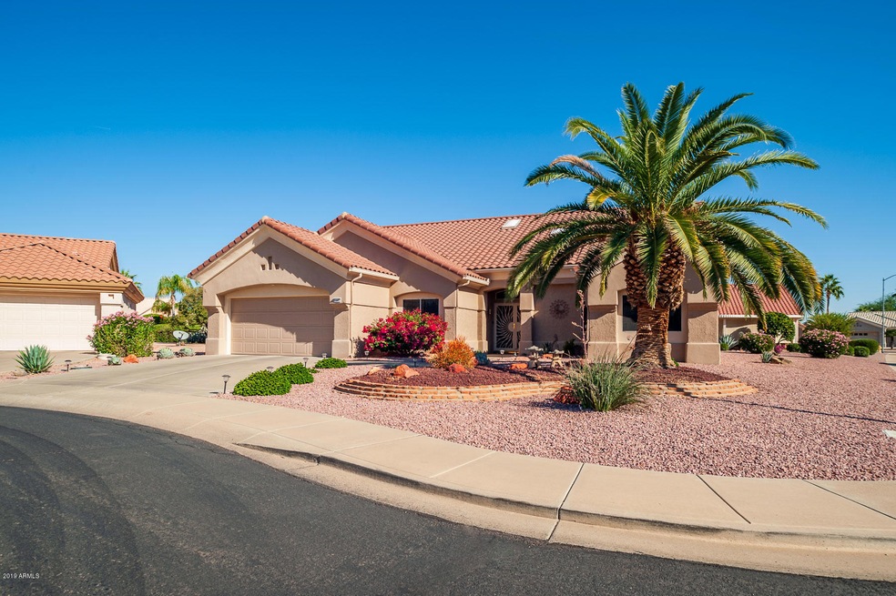 Front view from corner