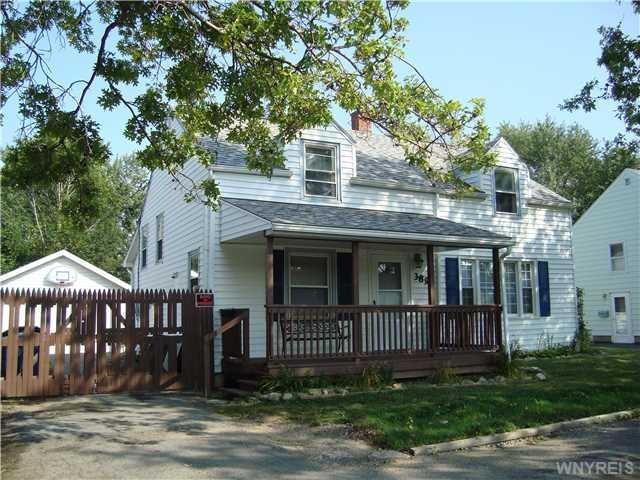 Exterior Front. Sit on the front porch and watch t