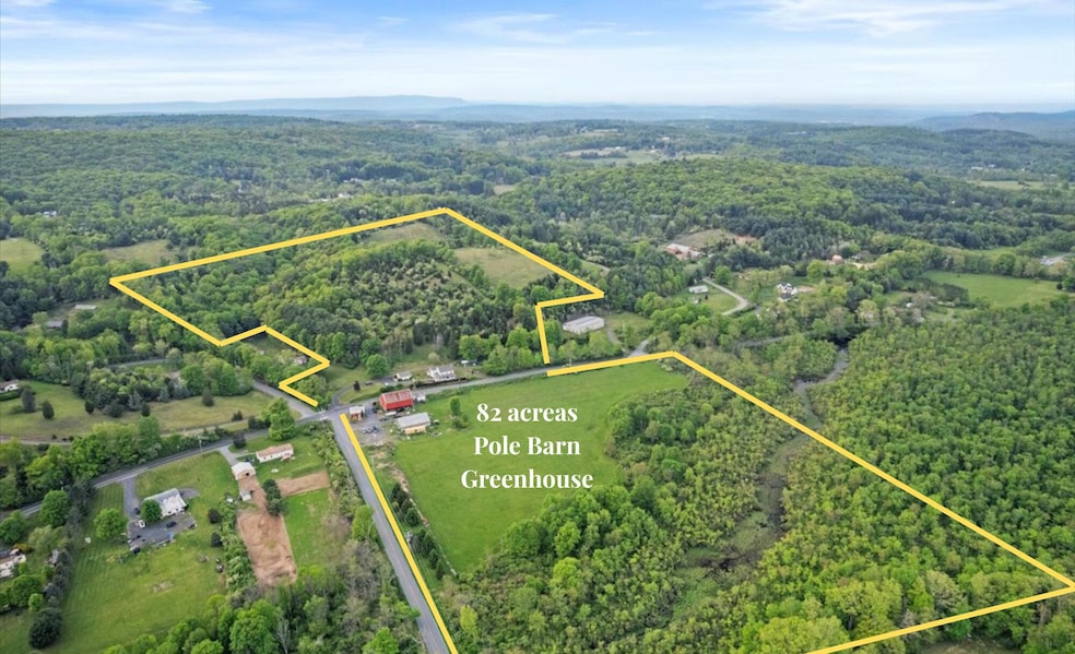 82 acreas Pole Barn Greenhouse