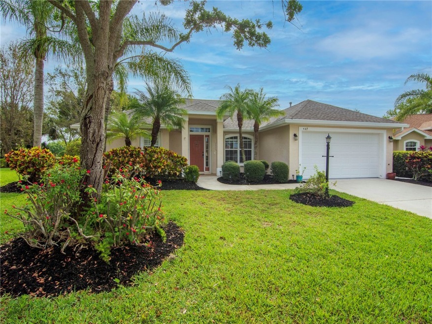 Front street view of property