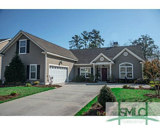 Exterior Front. Eastgate Plan with bonus room/4th 