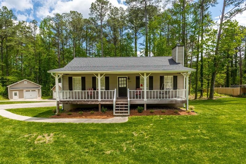Freshly painted ranch on full finished basement on