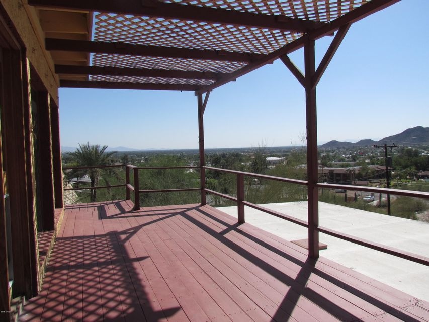 Patio Facing City View