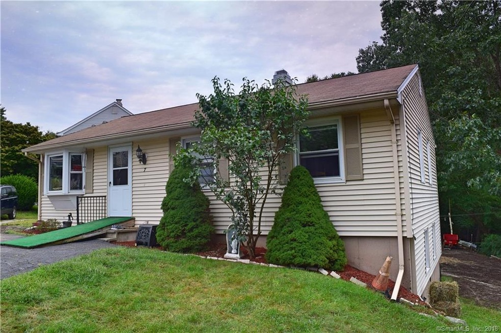 Front of house with ramp (can easily be removed if
