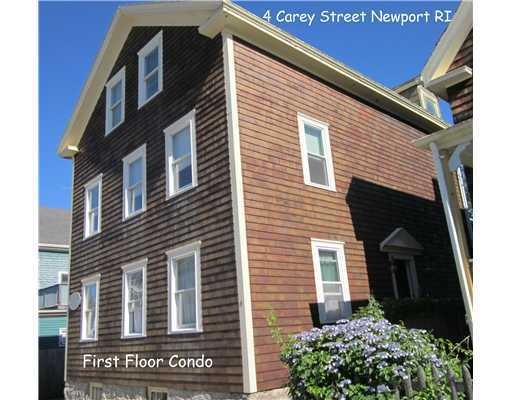 Exterior Front. the Carey House - First floor cond