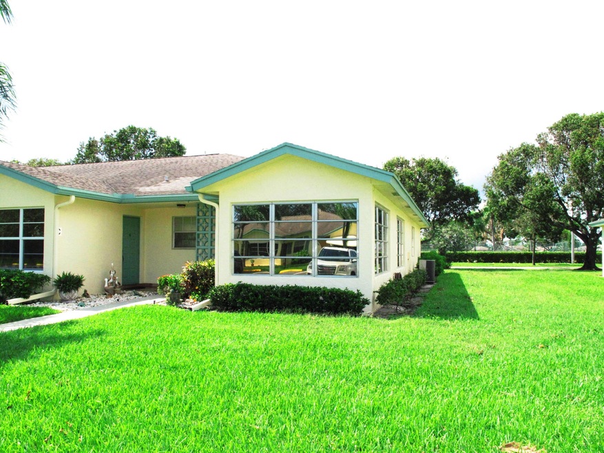 Front View of corner villa