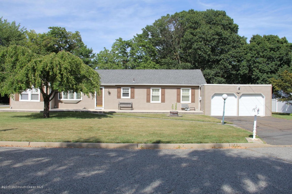 Front of residence