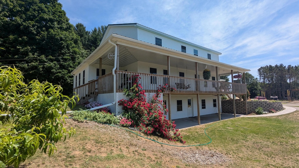 Quality built 7-bdrm home w/45 acres!