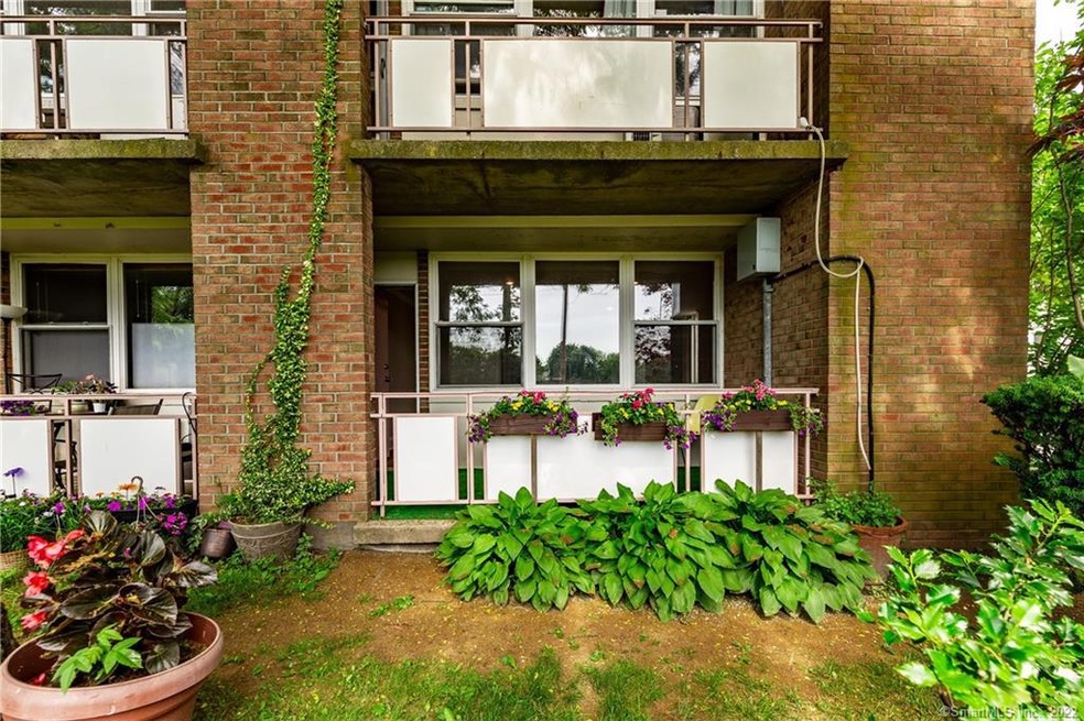 Patio with garden